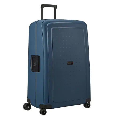 Большой чемодан XL Samsonite S'Cure Eco-темно-синий