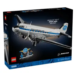 LEGO 11378 Icons Samolot pasażerski Douglas DC-3 PAN AM