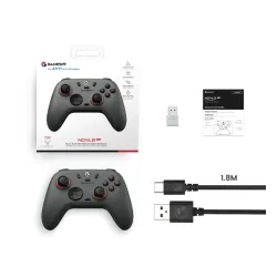 Pad GameSir HRG71097 Nova Lite 2 Midnight Gray do PC, Switch, iOS, Android Bezprzewodowy Szary
