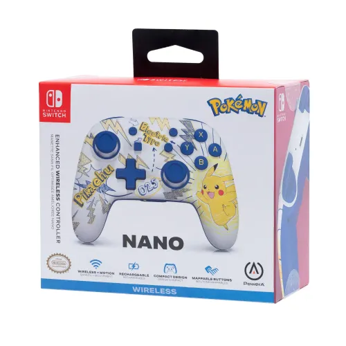 Pad PowerA Enhanced NANO Pokemon Pikachu School Days do Nintendo Switch Bezprzewodowy