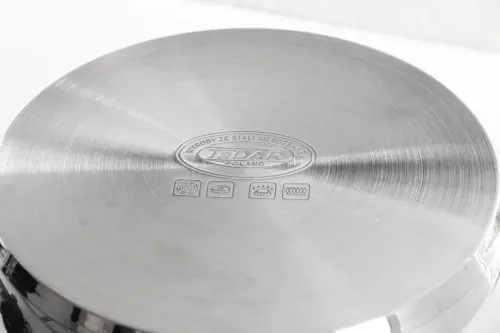 Garnek ze stali nierdzewnej z pokrywką TADAR LUZON 5 l