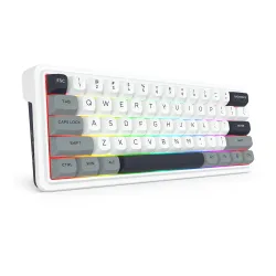 Klawiatura mechaniczna Redragon Draconic V2 K730WGP-RGB-PRO Biało-szary