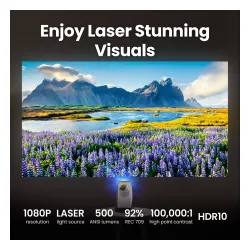 Projektor BenQ GV50 DLP Full HD HDR Google TV Wi-Fi Bluetooth AirPlay