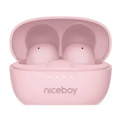 Słuchawki dokanałowe NICEBOY Podsie 4 Pop Różowy