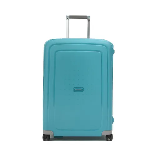 Średnia Twarda Walizka Samsonite S'Cure 49307-1012-1BEU Aqua Blue