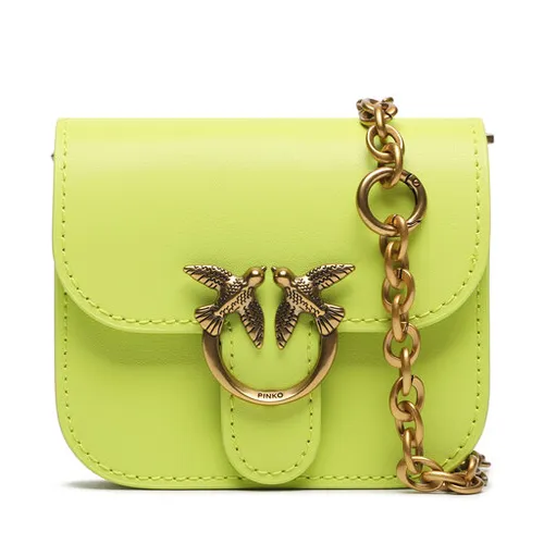 Pinko dragoste Bell Micro AI sac 23-24 PCPL 100049 A14p galben S69q