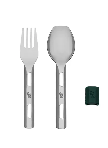 Termos obiadowy Esbit Classic Food Jug with Cutlery Set 0,5L - forest green
