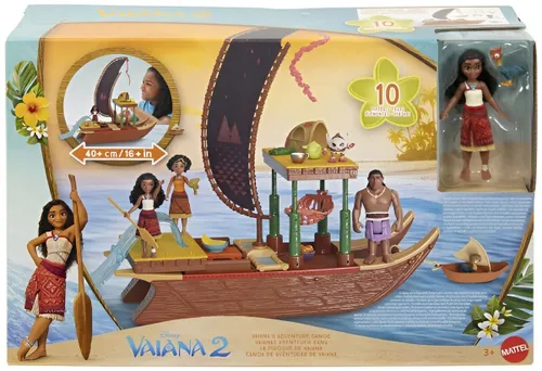 Lalka DISNEY PRINCESS Vaiana 2 Łódź Vaiany JBT78