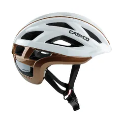 Kask rowerowy CASCO Cuda 2 Strada white/mocca