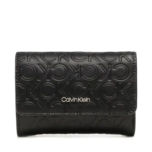 Женский кошелек Calvin Klein Ck Must Trifold Sm/Emb Mono K60k610951 BAX