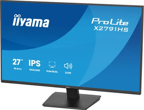 Monitor IIYAMA ProLite X2791HS-B1 27" 1920x1080px IPS 120Hz 1 ms [MPRT]