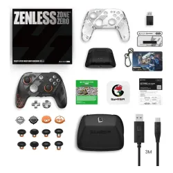 Pad GameSir G7 Pro Wireless Zenless Zone Zero Edition do Xbox Series X/S/ Xbox One, PC, Android Bezprzewodowy Czarno-srebrny