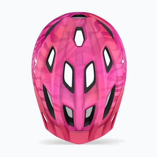 Kask rowerowy dziecięcy MET Crackerjack Mips pink matt