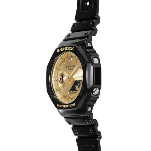 Часы G-Shock Octagon GA-2100gb-1aer Black / Gold