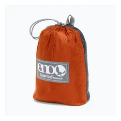 Hamak turystyczny ENO SuperSub Ultralight charcoal/orange