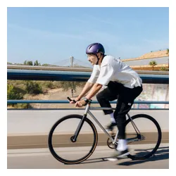 Kask rowerowy HJC Calido purple violet