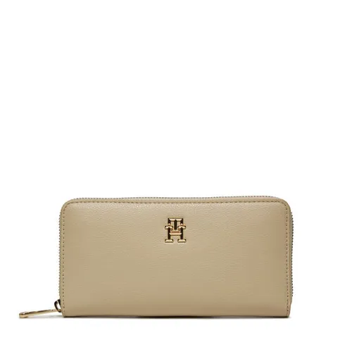 Tommy Hilfiger Th Essential Sc большой женский кошелек Za AW0AW16093 White Clay AES