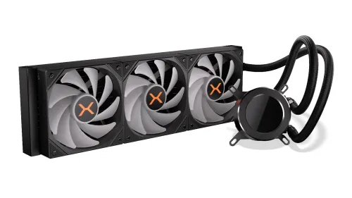 Chłodzenie Krux HydroGlance 360 ARGB LCD Czarny
