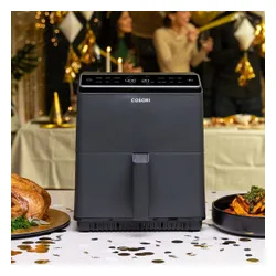 Air Fryer Frytkownica beztłuszczowa COSORI CAF-P681S-KEUR Dual Blaze 6.4l Wi-Fi zabezpieczenie przed przegrzaniem