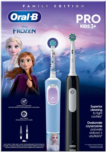 Szczoteczka rotacyjna ORAL-B Family Edition (2 sztuki)
