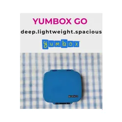Lunchbox głęboki 5-komorowy Yumbox Go Bento Box - Miami blue