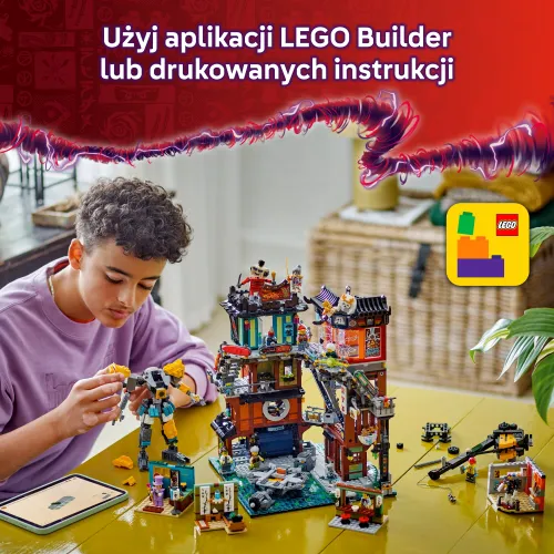 LEGO 71837 NINJAGO Warsztaty w mieście NINJAGO
