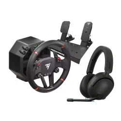 Kierownica Thrustmaster T598 Direct Axial Drive do PC, PS4, PS5 Force Feedback + Słuchawki Sony INZONE H5 Czarny