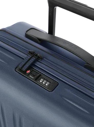 Walizka kabinowa Travelite Dynamiic - denim blue