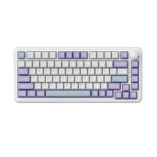 Klawiatura magnetyczna Ajazz AK820 MAX Biały