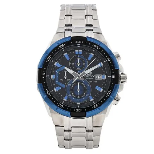 Casio Edifice EFR-539D-1A2VUEF Gümüş/Mavi Saat