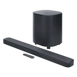 Soundbar JBL BAR 500 MkII Czarny 5.1-kanałowy, Bezprzewodowy Subwoofer, 4K, Dolby Vision, HDMI eARC, MultiBeam™ 3.0, Wi-Fi