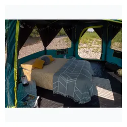 Namiot kempingowy 8-osobowy Coleman Cortes Octagon Blackout Bedroom green
