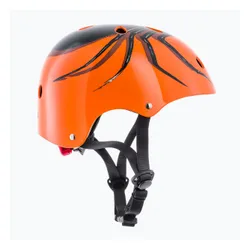 Kask rowerowy dziecięcy Hornit Spider orange/black