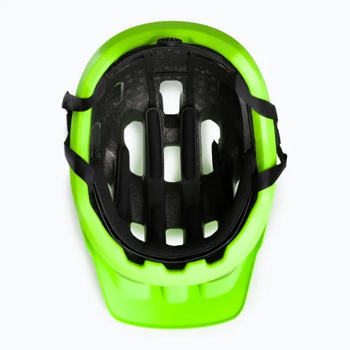 Kask rowerowy POC Axion fluorescent yellow/green matt