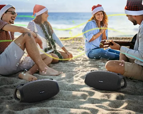 Głośnik mobilny W-KING X10 Czarny