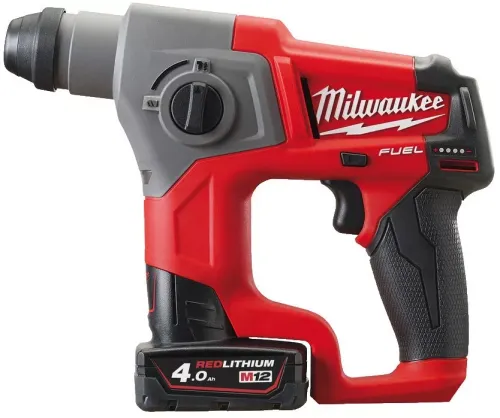 SDS-PLUS Milwaukee Yakıt Delme Makinesi M12 CH-402C (+2 pil + şarj cihazı + kılıf)