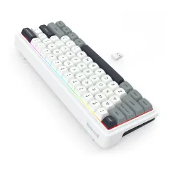 Klawiatura mechaniczna Redragon Draconic V2 K730WGP-RGB-PRO Biało-szary