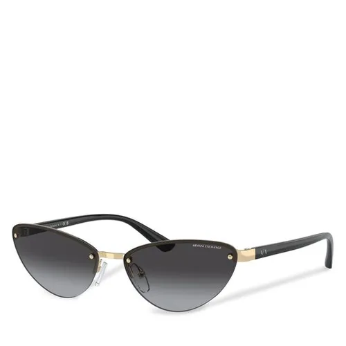 Okulary przeciwsłoneczne Armani Exchange 0AX2049S Shiny Pale Gold 61108G