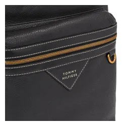 Tommy Hilfiger Th Premium rucsac din piele AM0AM11564 Negru BDS