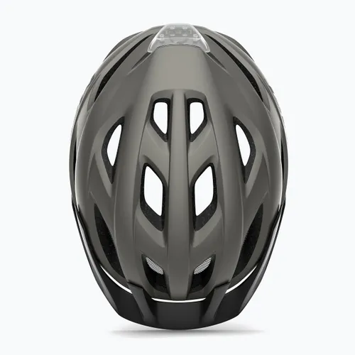 Kask rowerowy MET Crossover titanium matt