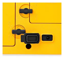 Radioodbiornik Nedis RDFM3100YW Radio FM Bluetooth Warsztatowe Żółto-czarny