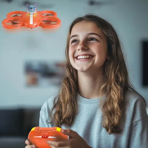 Dron zdalnie sterowany LEXIBOOK Disney Stitch Statek kosmiczny UFO1D