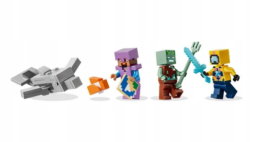 LEGO Minecraft 21598 Podwodna Przygoda 310 el. Steve Delfin