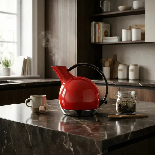 BUGATTI Giulietta 1,2 l - czajnik elektryczny czerwony