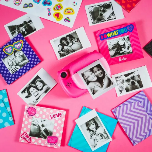 Aparat natychmiastowy LISCIANI Barbie Print Różowy