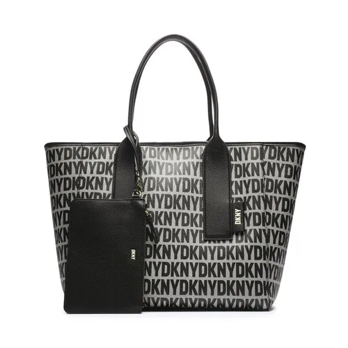 Сумка DKNY Grayson Lg Tote R33A2X07 Bk Logo-Bk XLB