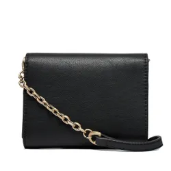 Большой женский кошелек Calvin Klein Re - Lock Trifold Md с цепочкой K60k611458 CK Black BEH