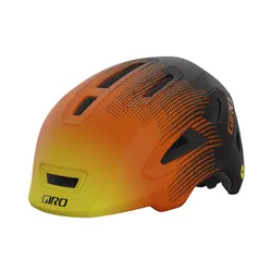 Kask rowerowy dziecięcy Giro Scamp II Integrated Mips Jr matte orange towers