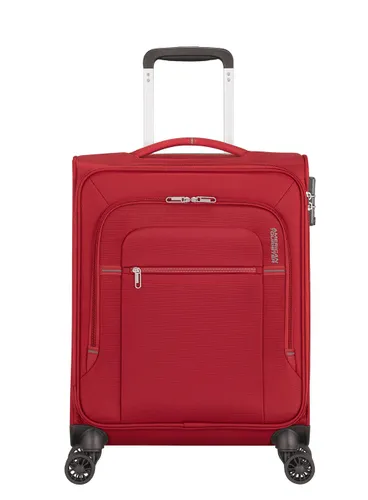 Walizka kabinowa American Tourister Crosstrack - red/grey