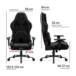 Fotel DIABLO CHAIRS X-One 2.0 Prime Czarny